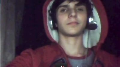 Red boy jerking - The hottest gay porn video of the year!