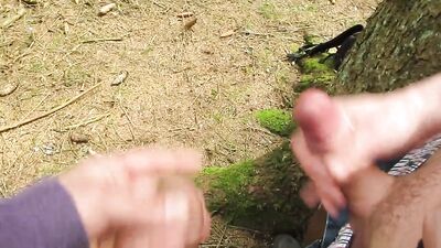 Wild Cum Spunkers! - Action Cum Shots Public Outside!