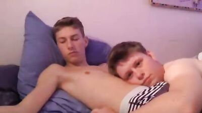 Gay Teen BFFs Get Fucked On Cam - Yummy Lovers Pleasure