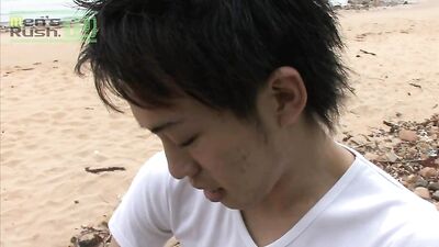 Asian Beach Cum Shots - MR-ON359