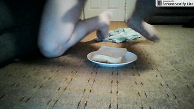 Cum sandwich: Amateur Cum Shots Solo