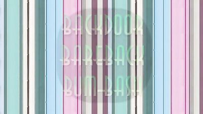 Backdoor Bareback Bum-Bash! - Action Bareback