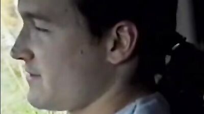 Gay Blowjob in My Car - A Straight Guys Surprise!