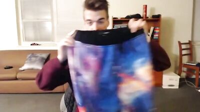 Gay Porn: Big Dick Wank and Cum on Cam!