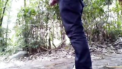 Asian Outdoor Two-Man Action: Straight Friends Dick Touched!
