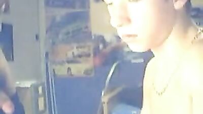 Gay Porn Fun: Two Students on Cam
