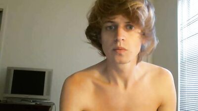 Young Blond Twink Delivers Amazing Cock Sucking Show!