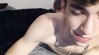 Young and Inked: Skinny Twink Web-Cam Show!