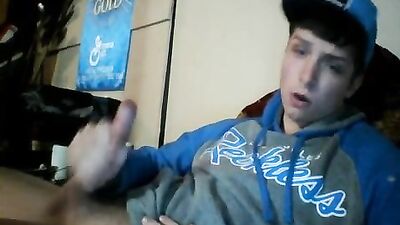 Blue Cap Blue Balls: Cum Shots Solo Web-Cam