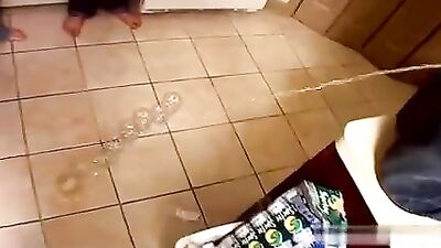 Piss Contest! The Loser Gets Fucked - Golden Pissing Threesome!