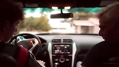 Bareback Flip-flop in the Car: A Travis Stevens and Cameron Parks Exclusive