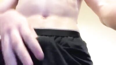 Blond Surfer Shoots Another Load