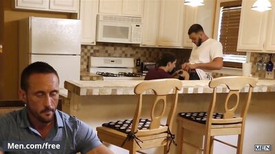 Gay Porn Frenzy: Cliff Jensen and Damien Kyles Amateur Adventure with Myles Landon!