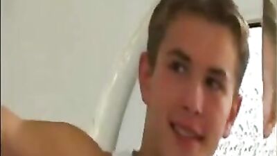 Young Blonde Boy: Cum Shots Solo!