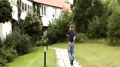 Reggae Sex God! Long-haired Teen Boy Fucks with Dude!