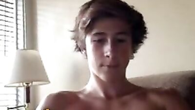 Young stud goes wild on cam!
