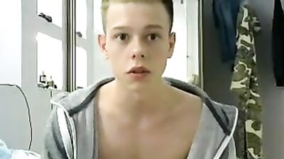 His Blond Bombshell Web Cam Solo: The Ultimate Gay Porn Experience