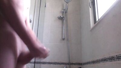 Blond Boy Bathroom Stall Explosion!