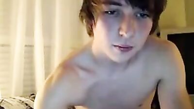 Gay Cam Cum Shot Routine Before Class OR Morning Web-Cam Amature Cum Routine