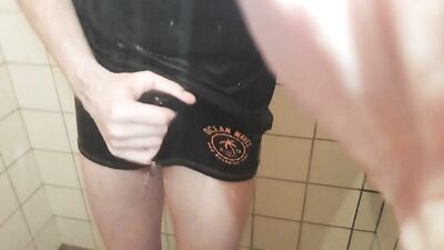 Gay Shower Fun: Touching Myself with Big Cocks!