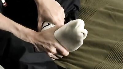 Blond Foot Worship: Gregorys Hot Feet and Cum Shots