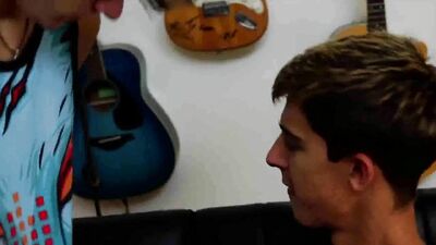 Cumshot Cousins: A Short Visit Turns Into Gay Porn Fun!