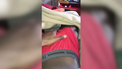 Morning Surprise: Big Black Cocks Amateur Gay Porn Video!