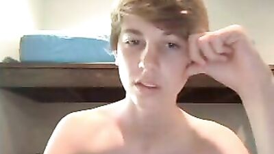 Blonde Cutie Smoothie on Cam: Gay Porn Explosion!