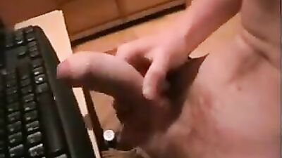 Young Blissful Blonde Cumming on Camera