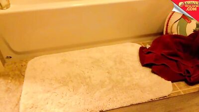 Exposing in the Bathroom - A Gay Porn Video with a Twist!