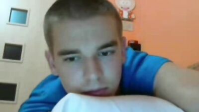 Gay Porn Addict: Another Web-Cam Solo Adventure