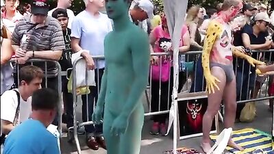 Andrew Haans Public Outing Adventure - Washington Square Park Painted Pleasure