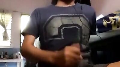 Gay Explosion: Asian Cum Shots Handjob