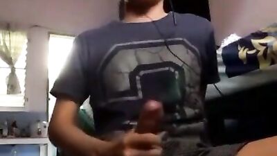 Gay Explosion: Asian Cum Shots Handjob