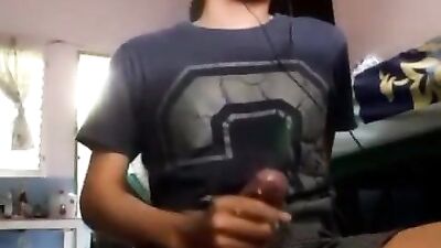 Gay Explosion: Asian Cum Shots Handjob