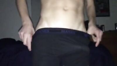 Exposed Gay Twink in Ithaca: College Students Exploring Their Sexuality