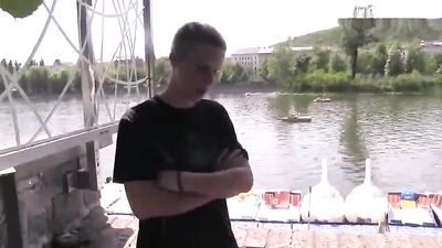 Awesome Blond teen 4 cash