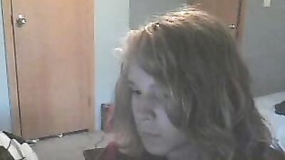 Long Haired Web-Cam Banger Boy: Long Hair Dont Care!