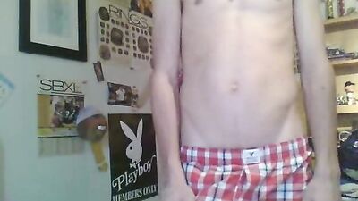 Unleashing Big Cocks: Checkered Shorts Edition!