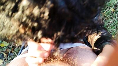 Cum right in twink´s mouth from hairy cock