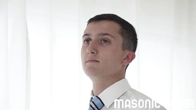 MasonicBoys - Holy DILF pounds Mormon Boy with his huge dick!