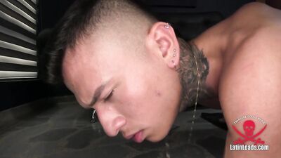 Rimming and pounding some sexy latino hole