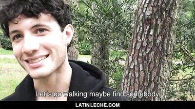 LatinLeche - Cute Latino Boy Gets His Asshole Creampied By A Hung Stud