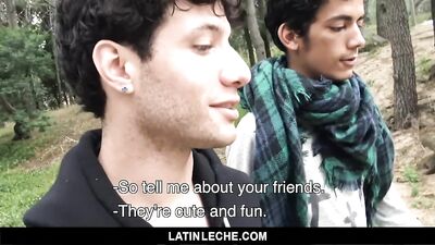 LatinLeche - Cute Latino Boy Gets His Asshole Creampied By A Hung Stud