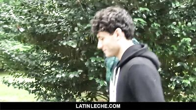 LatinLeche - Cute Latino Boy Gets His Asshole Creampied By A Hung Stud