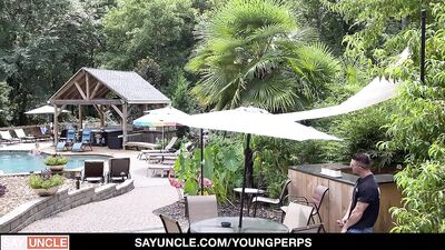 ❤️Hot Guy Fucked By The Guard For Skinny Dipping