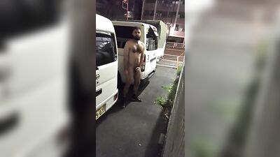 Outdoor JO Bro Bear Exhibitionist - Furry Public Cum Shot Fetish!