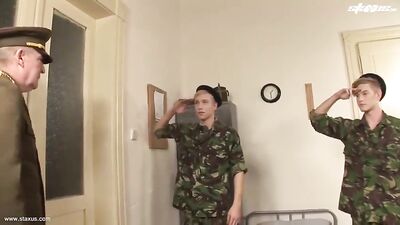 Young Blissful Twinks Salacious Room Fuck