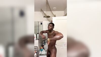 Hung Snake Lavon Bounces Cock on TikTok