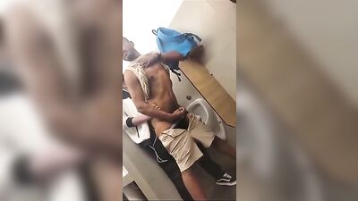 Public Restroom Quickie: Fuck and Go